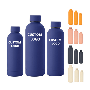 Commercio all'ingrosso personalizzato a buon mercato vernice di gomma Sport pallone sottovuoto in acciaio inox bottiglie di bevande termiche Sport bottiglie d'acqua - Product Image 1