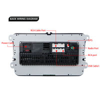 Reproductor Multimedia para Auto Android con Pantalla Táctil GPS de 7 Pulgadas, Radio, Estéreo Doble Din, Reproductor de Video para Auto Android