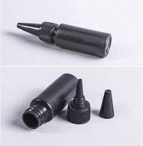 Hot Sale Luxury 500Ml 16Oz PE Plastic Matt Black Flat Shape <b>Face</b> Mask & Shampoo Packaging Liquid Bottle - Product Image 4