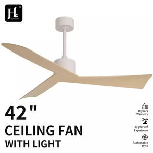 220v 52 Inch Inverter Iron 3 ABS Wooden Blades Dc Motor Big Large <b>Remote</b> <b>Control</b> <b>Ceiling</b> <b>Fan</b> - Product Image 2