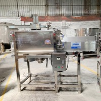 Mélangeur de poudre Mélangeur industriel en acier inoxydable Mélangeur de poudre sèche Équipement de mélange à haute efficacité