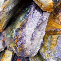 Pierre brute de mica violet naturel de haute qualité en gros autres métiers en cristal pour la décoration