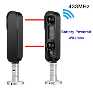 Detector Infrarrojo Activo Inalámbrico de 2 Haces, Barrera de Seguridad Portátil con Batería, Sistema de Seguridad <span class=keywords><strong>para</strong></span> el Hogar, SOS <span class=keywords><strong>para</strong></span> Exteriores - Product Image 1