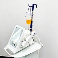 Appareil de beauté portable 2 en 1 M Water Light, machine à bulles d'oxygène, nettoyage en profondeur, hydratation, soin du visage, utilisation en salon ou à domicile