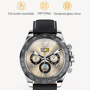 ساعة ذكية للرجال، ساعة ذكية أنيقة تعمل بالبلوتوث مع مراقب لمعدل ضربات القلب وتتبع صحة النوم، عمر بطارية طويل - Product Image 3