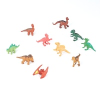 Kustom pendidikan warna-warni 3 inci padat & berongga plastik hewan & dinosaurus Kit laut mainan simulasi