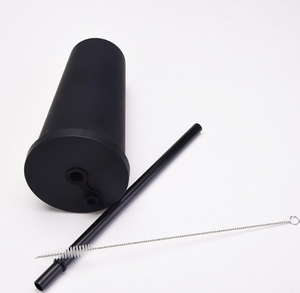 Gobelet à bulles <span class=keywords><strong>Smiley</strong></span> avec paille - Product Image 2