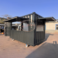 Kiosque de nourriture remorques extérieures camion entièrement équipé avec cuisine complète remorques de barbecue personnalisées camion de nourriture de cuisson intégré