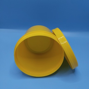 Récipients alimentaires vides, bocaux en plastique haute densité, pots de crème cosmétique, couvercles transparents en polypropylène bocaux en plastique 1L 500g - Product Image 6