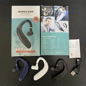 S109 Stereo Single <b>Wireless</b> Earbuds Business Hands-free Call Sports Headphones with <b>Mic</b> - Product Image 1