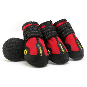 Scarpe per Cani Impermeabili Antiscivolo Riflettenti, Stivali per Animali Domestici per Corsa e Passeggio - Product Image 1