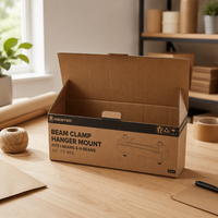Boîte d'emballage en carton ondulé robuste sur mesure, boîte en carton pliable à haute capacité de charge pour outils de quincaillerie