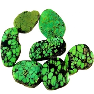 Ngọc Lam Slice Hạt Trang Sức Số Lượng Lớn Freeform Flat Slab Lớn Nugget Đá Quý - Product Image 1