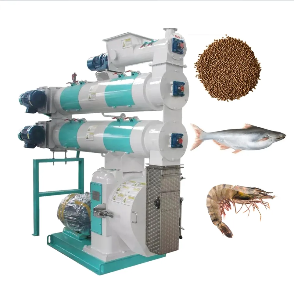 1mmの魚とエビの飼料用の水平リングダイ420/508/660/600ペレットミル高収量飼料機
