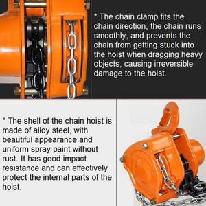 รอกโซ่ยกของแบบกำหนดเอง อุปกรณ์ยก 500กก. 1000กก. 1500กก. 2000กก. 3000กก. 5000กก. รอกโซ่ยก - Product Image 3