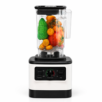Lohas Commerciële Fruitblender, Heavy Duty Elektrische Hoge Snelheid Keukenapparatuur Restaurant Hotel Juice Bar Smoothie