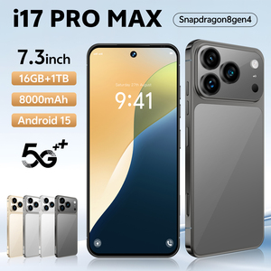 Teléfono Inteligente <span class=keywords><strong>de</strong></span> <span class=keywords><strong>Gama</strong></span> <span class=keywords><strong>Alta</strong></span> I17 Pro Max 5G Android, 16GB+1TB, Batería <span class=keywords><strong>de</strong></span> 8000mAh, Pantalla Grande <span class=keywords><strong>de</strong></span> 7.3 Pulgadas y 120Hz, Teléfono Económico con Envío Gratuito - Product Image 4