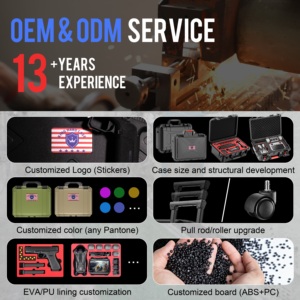 กล่องเก็บกระสุน Kinghardcase 280 นัด ขนาด 10 มม. กันน้ำ น้ำหนักเบา พกพาสะดวก สำหรับกระสุน 10 มม. ออโต้ 40 S&W - Product Image 6