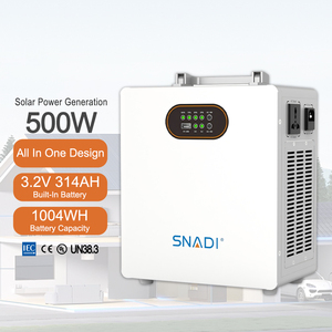 SNADI 500W Home <b>Energy</b> <b>Storage</b> <b>System</b> Lithium Battery 3.2V 1KW 2009WH All-in-One Hybrid Home Appliances Pure Sine Wave - Product Image 1