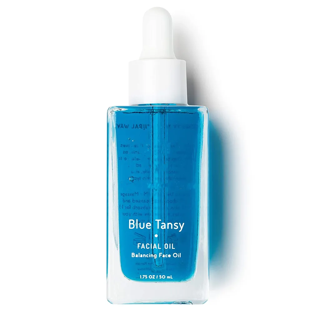 private label moisturizing anti-aging blue tansy facial oil