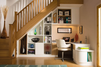 CBMMART Escalier de rangement sous escalier Idées Design Armoire en bois Escalier escalier