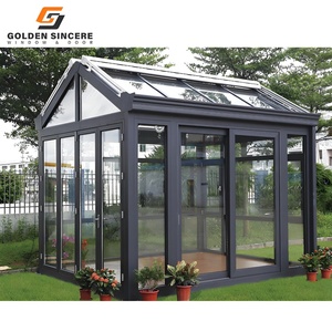 Salle de verre à économie d'énergie GS avec verre Low-E et coupure thermique pour une utilisation toute l'année - Product Image 5