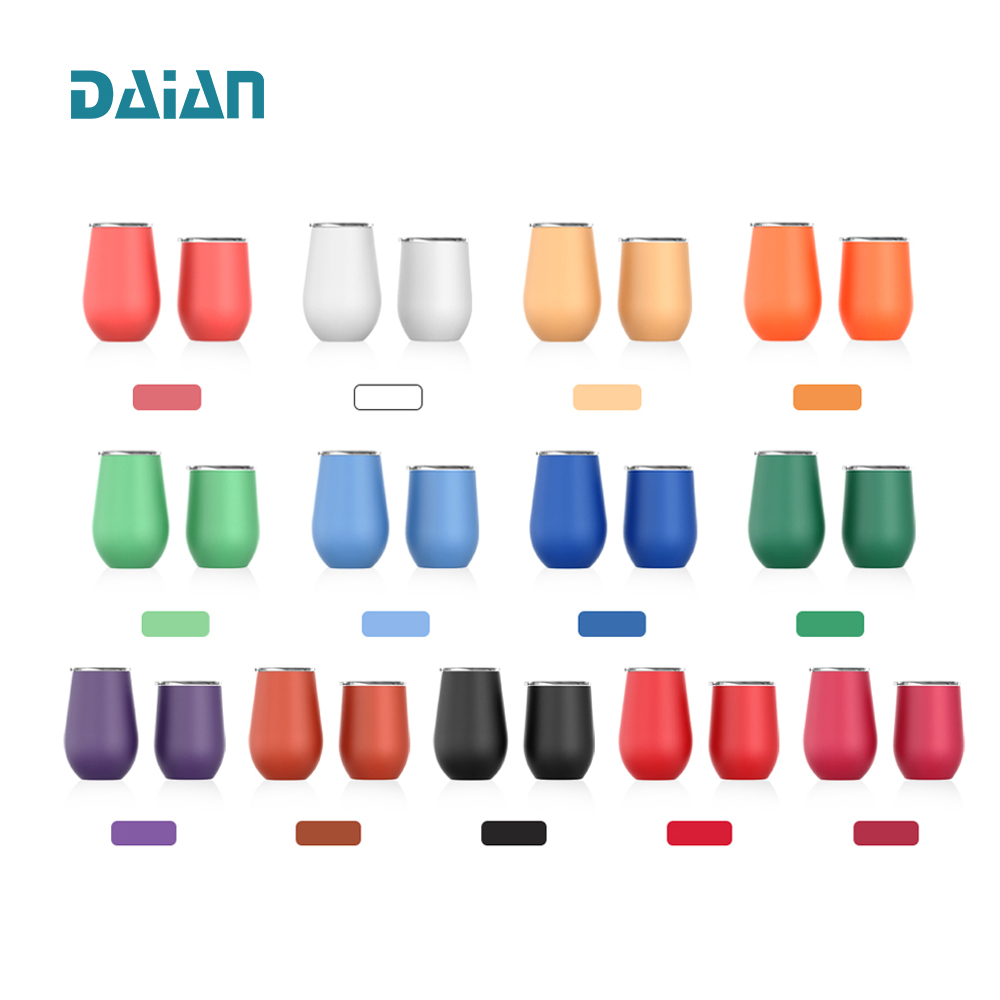В наличии, стакан для вина из нержавеющей стали с изоляцией, стакан с двойными стенками, стакан для вина, чашка для чая, экологически чистый стакан