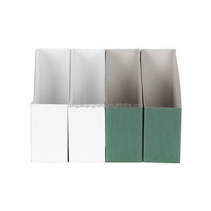 Wholesale Custom Logo Hard Paperboard Bookshelf <strong>Documents</strong> Packaging Boxes Embossing Matt <strong>Lamination</strong> Bookshelf Standing Support - Product Image 6