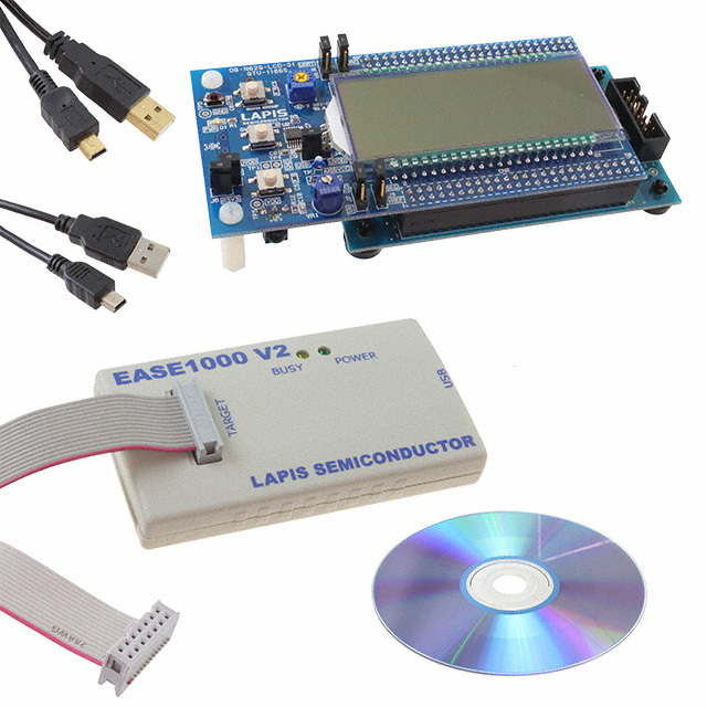New And Original SK-AD02-D62Q1747TB ML62Q1747 LCD STARTER KIT Development Boards, Kits, Programmers/Embedded MCU