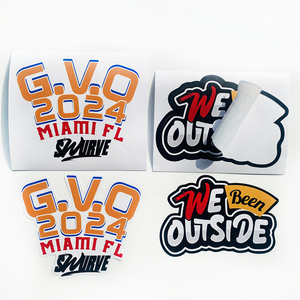 3 à 5 ans de vie résistant aux UV Die Cut Logo Design Cartoon Custom Car Window Decals Outdoor Waterproof Die Cut Vinyl Car Sticker - Product Image 2