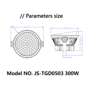 High Lumen 100w 200w 300w 400w 500 Watt Led <b>Flood</b> <b>Light</b> Waterproof Ip66 Outdoor Advertising Projectors JS-TGD0503-300W Outdoor A - Product Image 4