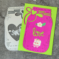 AAGU New Die Cut metallo fuor carta Scrapbook carta Craft Card cartoncino arte punzonatura taglierina bottiglia cuore Scrapbooking taglio Die