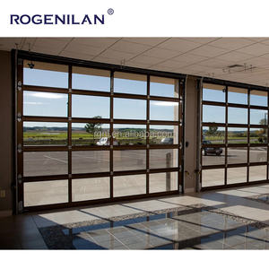 Portes de <span class=keywords><strong>garage</strong></span> sectionnelles automatiques en acier et verre isolées, fabriquées sur mesure par l'usine Rogenilan, conformes à la norme australienne AS2047 - Product Image 5