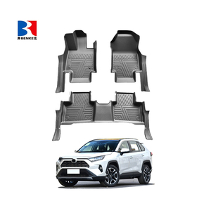 wholesale Factory Custom5D TPE <b>Rubber</b> Eco-friendly Waterproof Anti Slip 5D Car <b>Floor</b> Mats 3 Pieces for Honda CRV/WILDLANDER 2020 - Product Image 2
