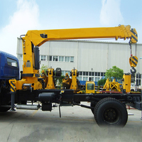 Grue montée sur camion KSQS100-4 SQ4SK2Q 4 tonnes Gottwald Amk 75 Grue de camion