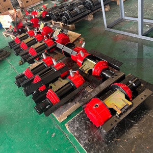 Treuil de récupération hydraulique vertical à plateforme plate de 15 000 lb avec câble en acier pour camions, remorques et tracteurs à plateau. - Product Image 3