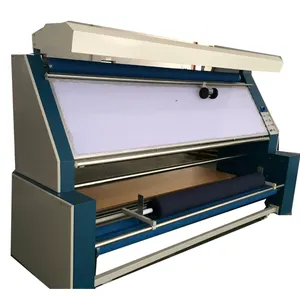 Fabric inspection and Measuring Machine, fabric roll rewinder machine / cloth / fabric loosen machine