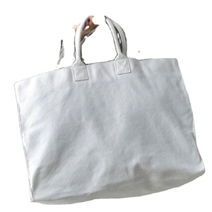 2026 New Natural Extra <b>Large</b> Plain Bolsa De Lona Recycled Cotton <b>Canvas</b> <b>Tote</b> <b>Bag</b> With Logo Printing for Shopping Travel Outdoor - Product Image 1