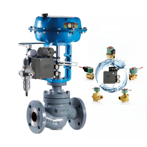 Positionneur Électro-Pneumatique Original Fisher 3582i et Nouveau Régulateur-Filtre Masoneilan 78-40 avec Électrovanne Électrique WIC - Product Image 2