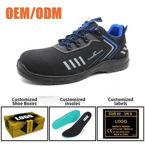 Zapatos de Seguridad Tiger Master para Hombre, de Microfibra, Antideslizantes, con Puntera de Fibra de Vidrio, Resistentes a Pinchazos, Antiestáticos, Sin Metal, para Aeropuerto - Product Image 4