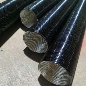 Manguera de precalentador de papel de fibra de vidrio reflectante de calor APK PAPP PAK Conducto de aire caliente de aluminio - Product Image 5