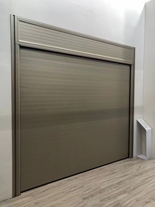 <span class=keywords><strong>Porte</strong></span> sectionnelle industrielle moderne en alliage d'aluminium et acier, coulissante et élévatrice, <span class=keywords><strong>motorisée</strong></span>, étanche, pour entrepôt commercial et <span class=keywords><strong>garage</strong></span> - Product Image 2