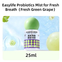Brume buccale probiotique personnalisée pour une haleine fraîche, marque privée, saveur menthe fruitée, spray buccal rafraîchissant contre la mauvaise haleine