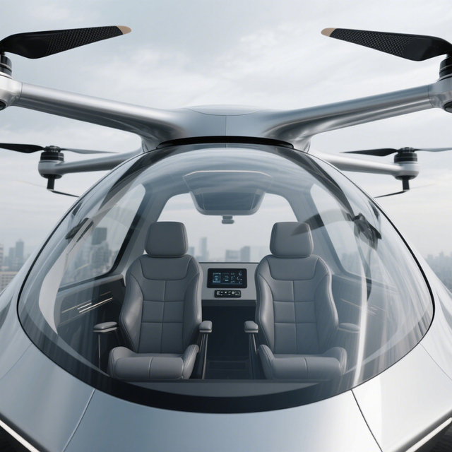 HUASHUAITE Premium Hard Coating Pmma Acrylic Plastic Glass Sheet for Urban air Mobility Aircraft Front Windscreen Side Window