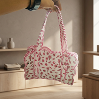 Nouveau sac fourre-tout en coton uni, léger et spacieux, design tendance hiver, ouverture supérieure, usage quotidien, été automne, pour femme