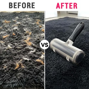 Manico rimovibile in solido materiale ABS, <span class=keywords><strong>spazzola</strong></span> a rullo autopulente e riutilizzabile per cani e gatto, rimozione dei peli di - Product Image 5