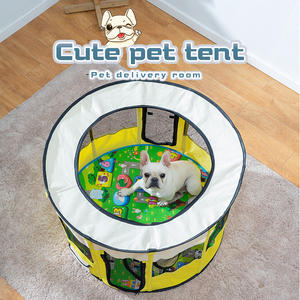 Draagbare Opvouwbare Pet Tent Inklapbare Travel Bowl Indoor Outdoor Gebruik Waterbestendig Verwijderbare Shade Cover Honden/Kat - Product Image 2