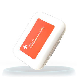 Pilulier portable, mini boîte de rangement pour médicaments, 8 compartiments en plastique pour usage quotidien - Product Image 3