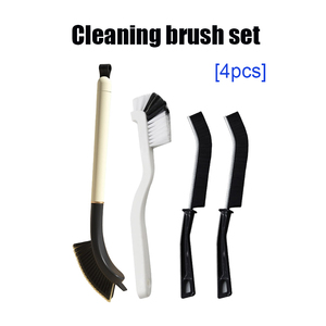 4pcs Brosse de nettoyage de crevasse Brosse de nettoyage multifonctionnelle Outils Brosse de nettoyage d'écart de poils durs - Product Image 4