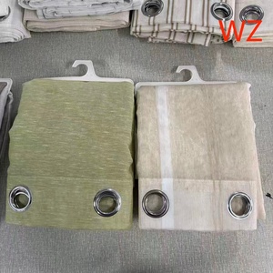 Stock de rideaux de fenêtre transparents de bureau modernes œillets en gros avec accessoires de traitement inclus - Product Image 3